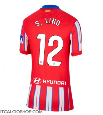 Atletico Madrid Samuel Lino #12 Prima Maglia Femmina 2024-25 Manica Corta